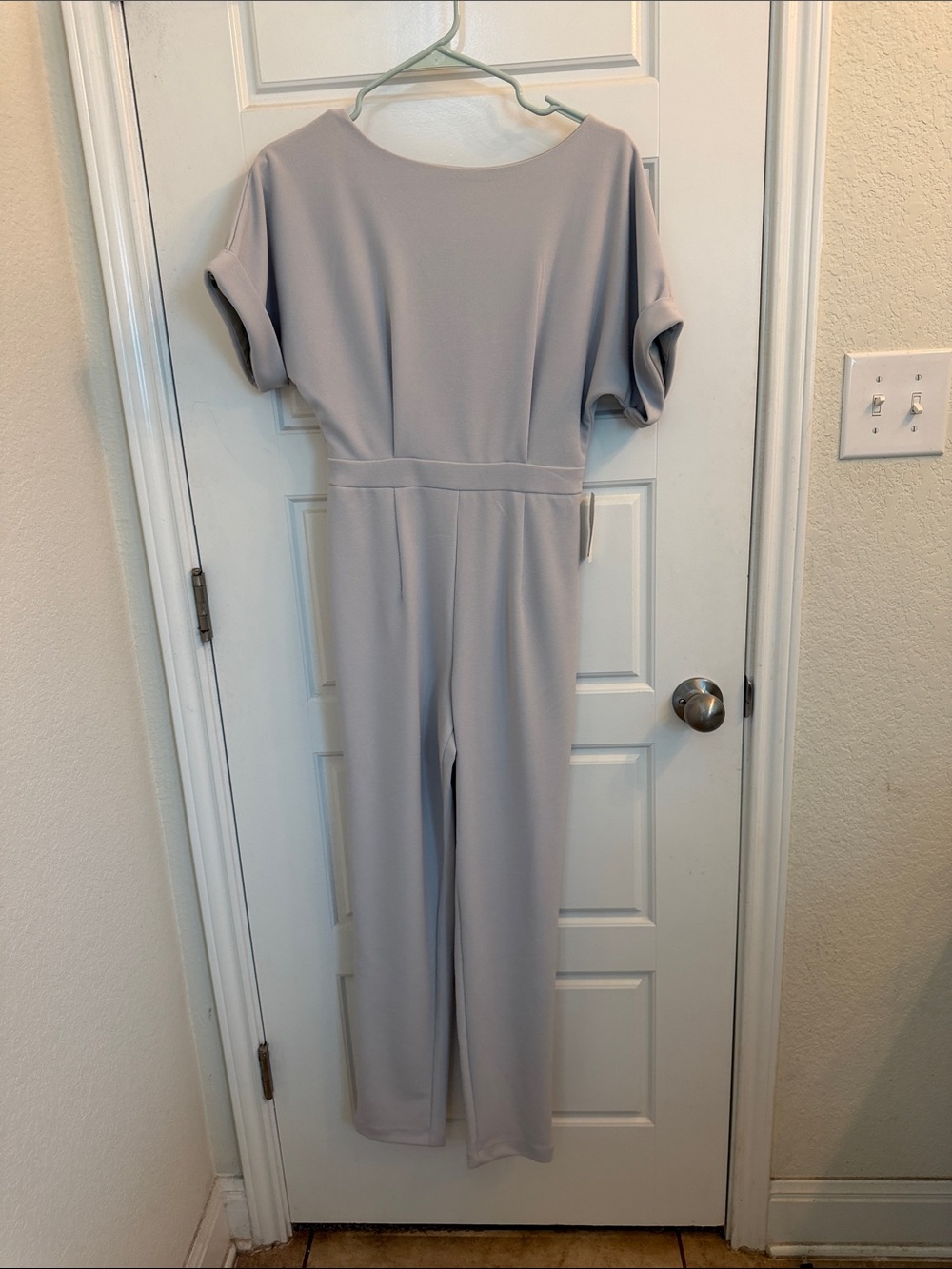 Alexia Admor Soft Gray jumpsuit